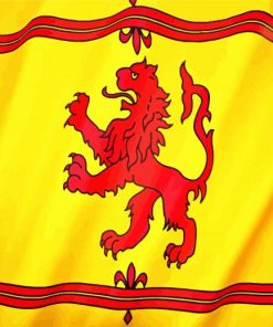 Scotland Lion Rampant Paint By Numbers