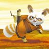 Shifu Kung Fu Panda Character Paint By Numbers