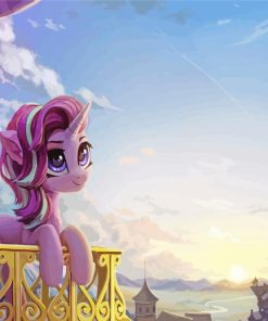 Starlight Glimmer My Little Pony Art Paint By Numbers