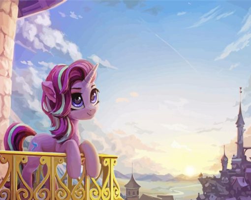 Starlight Glimmer My Little Pony Art Paint By Numbers