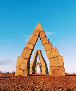 The Arctic Henge Paint By Numbers