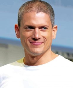 Wentworth Miller Paint By Numbers