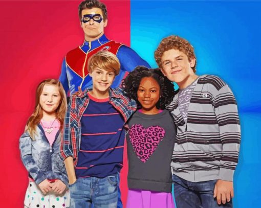 Henry Danger Serie Characters Paint By Numbers