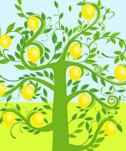 Lemon Tree Paint By Numbers