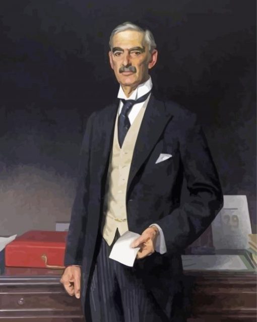 Neville Chamberlain Paint By Numbers