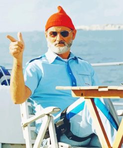 The Life Aquatic Character Paint By Numbers