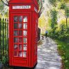 The Red Phone Box Paint By Numbers