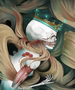 The Skull Queen Paint By Numbers