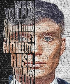 Thomas Shelby Peaky Blinders Paint By Numbers