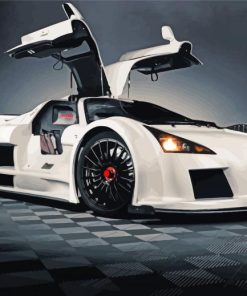 White Gumpert Paint By Numbers